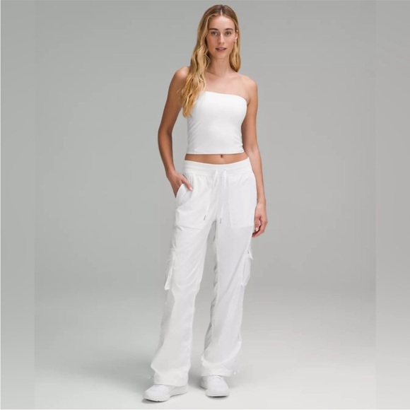 Lululemon Athletica White Track and Dance Studio Pants NWT - Picture 3 of 12
